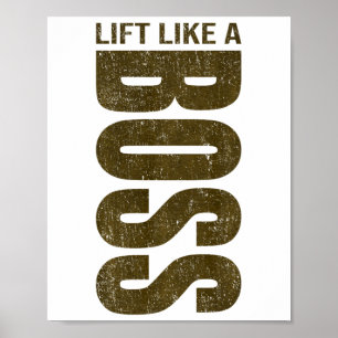 Affiche Citation Fitness Y2k Gym Entraînement Discipline Y