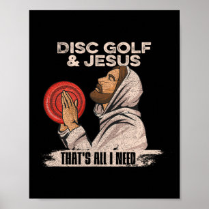 Affiche Citation Frolf pour un entraîneur de golf de disqu