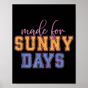 Affiche Citation Inspirante Pour Journées Ensoleillées