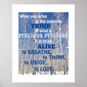 Affiche Citation Inspirante Tournesols de Trembles dans la