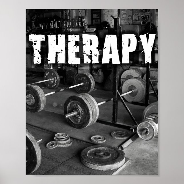 Affiche Citation Inspiration pour la construction du corps (Devant)