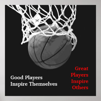 Affiche Citation Inspirationnelle Basketball Inspiration J