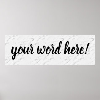 Affiche Citation Inspirationnelle Parole de l'année