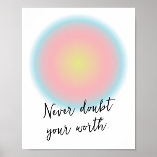 Affiche Citation Inspirationnelle Positive Ado personnalis