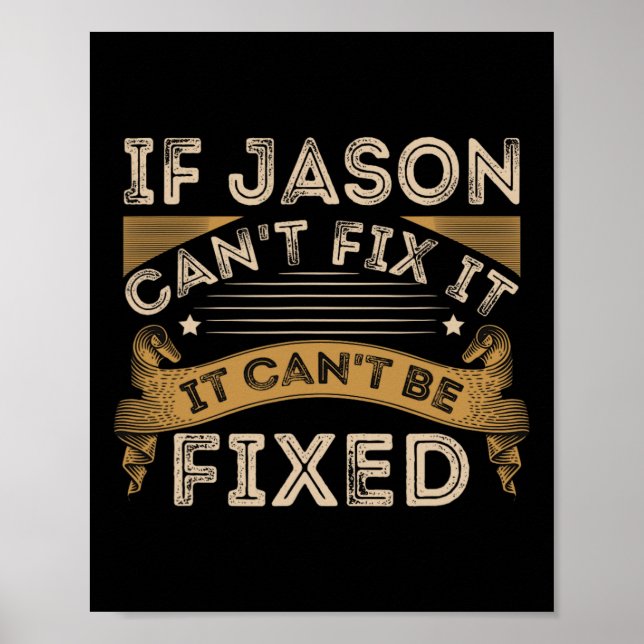 Affiche Citation Jason pour la Fête des Pères  (Devant)