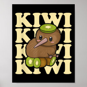 Affiche Citation Kiwi Nouvelle-Zélande pour un amateur d'o