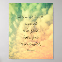 citation littéraire inspirante de Plutarch word ar