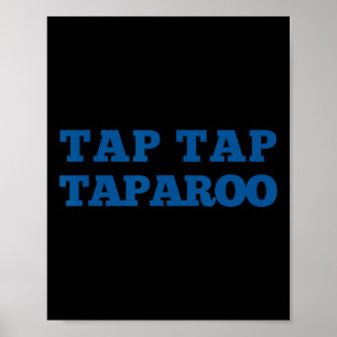 Affiche Citation motivante de hockey Tap Taparoo Hommes Fe