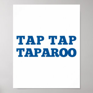 Affiche Citation Motivante de Hockey Tap Taparoo Hommes Fe