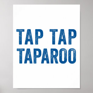 Affiche Citation motivante de hockey Tap Taparoo Hommes Fe