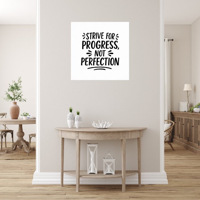 Affiche Citation motivante noir blanc  (Créateur téléchargé)