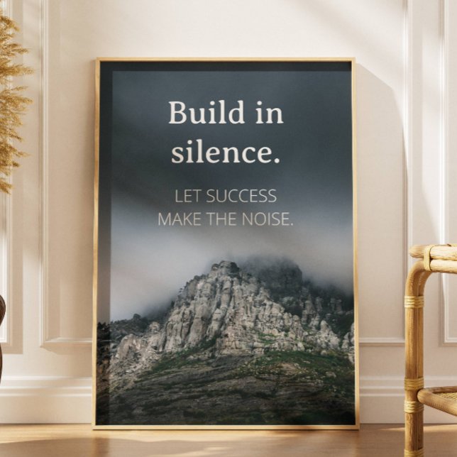 Affiche Citation motivationnelle (Créateur téléchargé)