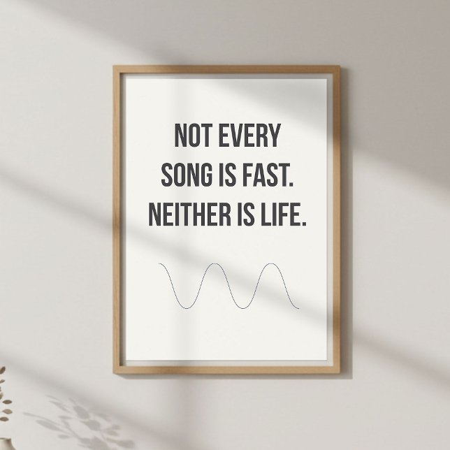 Affiche Citation motivationnelle calme (Créateur téléchargé)