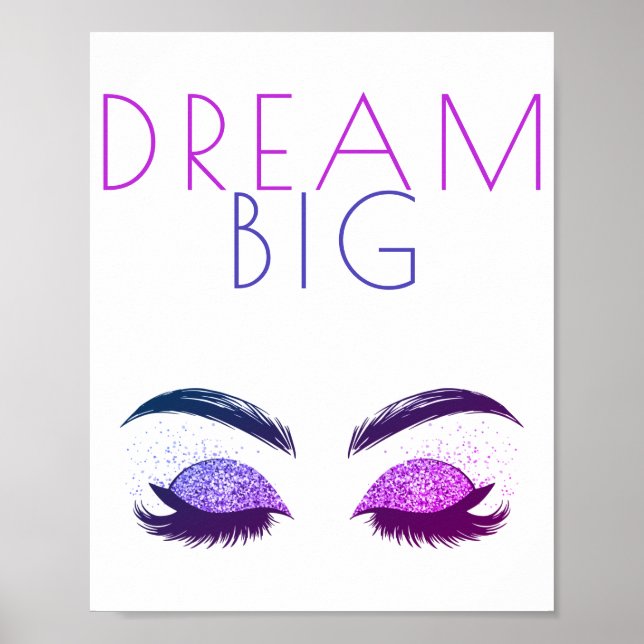 Affiche Citation motivationnelle moderne et inspirante bla (Devant)