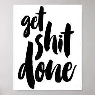 Affiche Citation motivationnelle pour adultes Faites ce qu