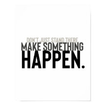 citation motivationnelle Typographie ne restez pas