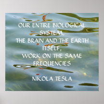 CITATION NIKOLA TESLA - MÊMES FRÉQUENCES -