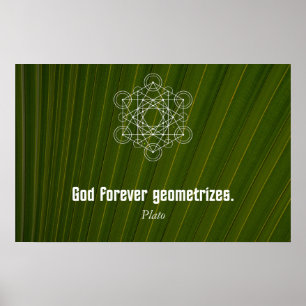 Affiche Citation par Plato