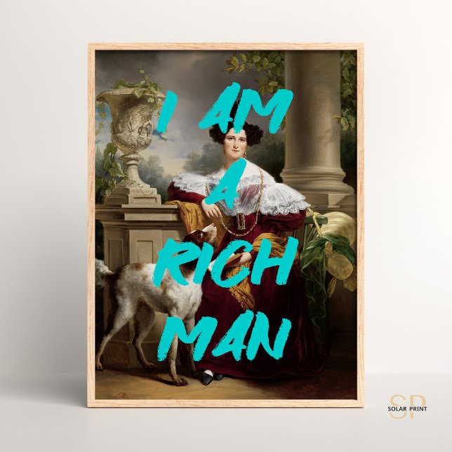 Affiche Citation Peinture Renaissance Mur Art modifié (Créateur téléchargé)