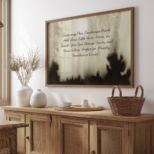 Affiche Citation Personnalisée Ajouter Votre Verse Bible M