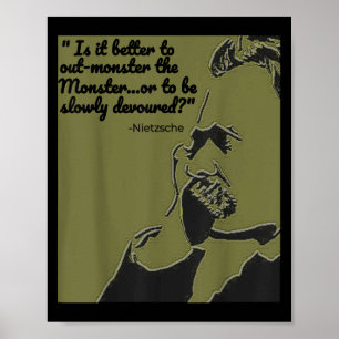 Affiche Citation Philosophie Chemise, Nietzsche Citation C