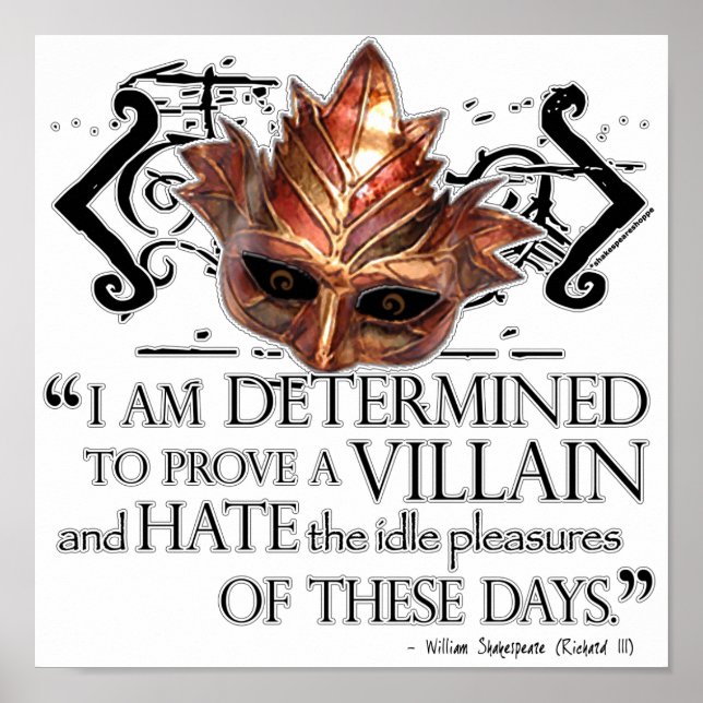 Affiche Citation Richard III (Devant)