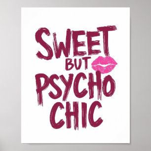 Affiche Citation sarcastique chic et audacieuse