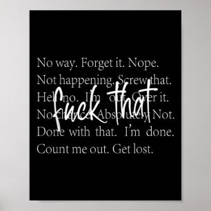 Affiche Citation Sarcastique Drôle Chemise Avec Des Façons