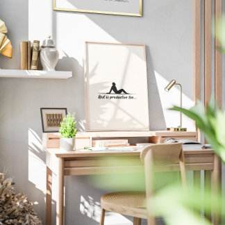 Affiche Citation Silhouette Inspirationnelle Minimale Rela