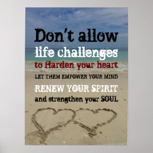 Affiche Citation Sur La Vie Motivationnelle Et Les Défis