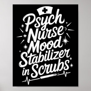 Affiche Citation sur l'infirmerie psychiatrique pour les s