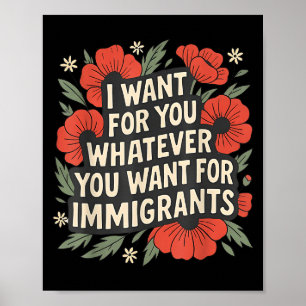 Affiche Citation vintage Pour L'Égalité Florale Pour Tous