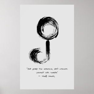 Affiche Citation zen : Sagesse et méditation
