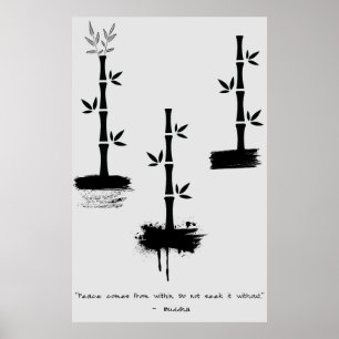 Affiche Citation zen : Sagesse et méditation