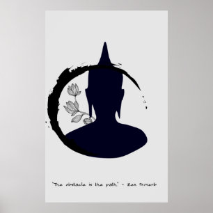 Affiche Citation zen : Sagesse et méditation