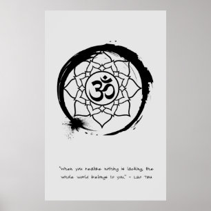 Affiche Citation zen : Sagesse et méditation