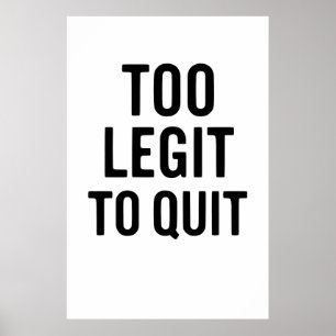 Affiche Citations amusantes : JE SUIS VENU, JE L'AI VU, JE