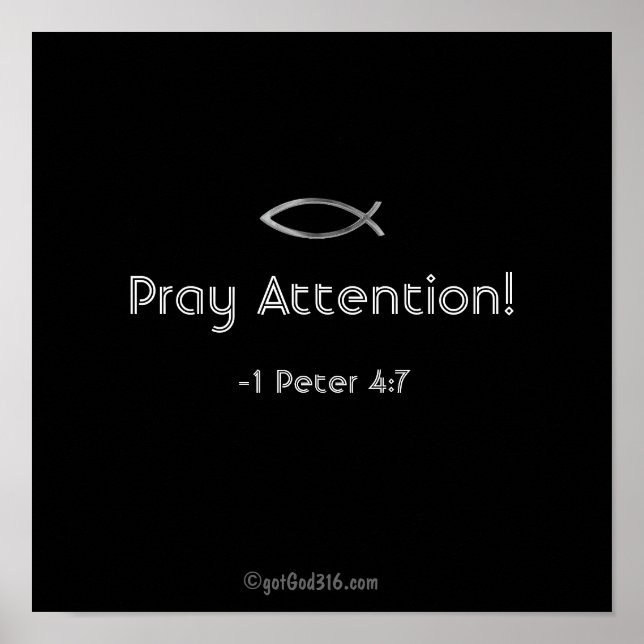 Affiche Citations chrétiennes (Devant)