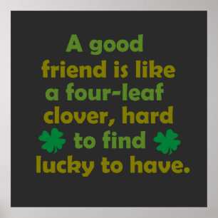 Affiche citations d'amitié