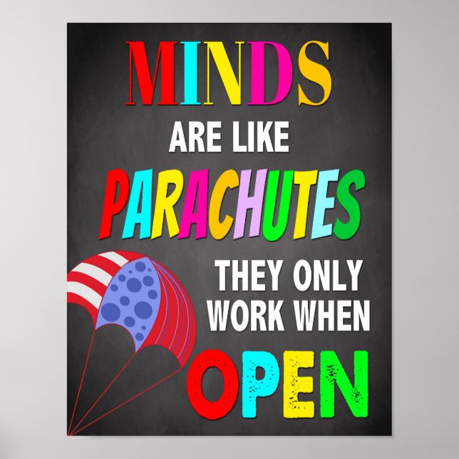 Affiche Citations De Classe Inspirationnelle, Décor De Con (Devant)