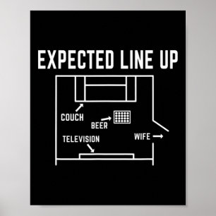 Affiche Citations de football drôles Jeu de football Fan d
