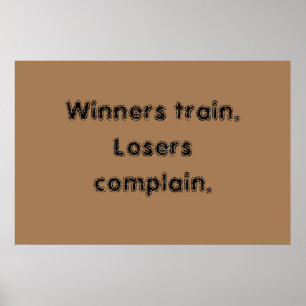 Affiche Citations de motivation de salle de sport et affic