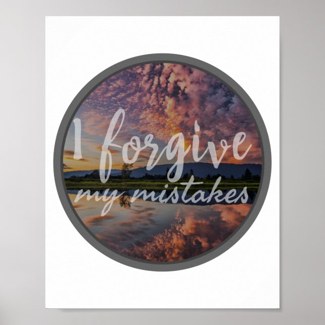 Affiche citations de motivation matinale pour acceptation  (Devant)