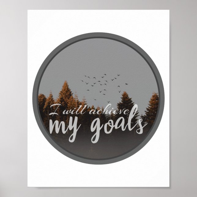 Affiche citations de motivation matinale pour l'amour pers (Devant)