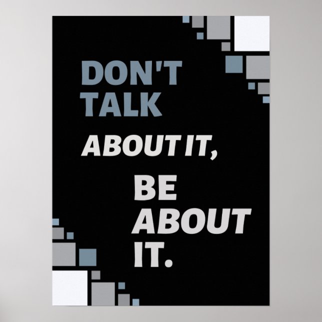 Affiche citations de motivation personnelle  (Devant)