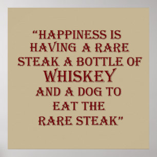 Affiche citations de whisky