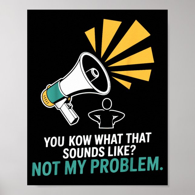 Affiche Citations drôles de dictons stupides sarcastiques  (Devant)