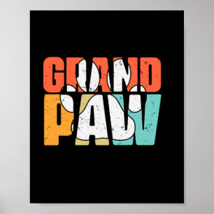Affiche Citations grand-père   Chien de grand format