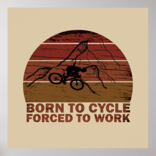 Affiche citations inspirantes à vélo