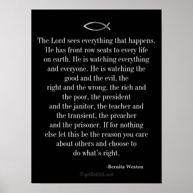 Affiche Citations inspirantes clés pour la discipline (Devant)